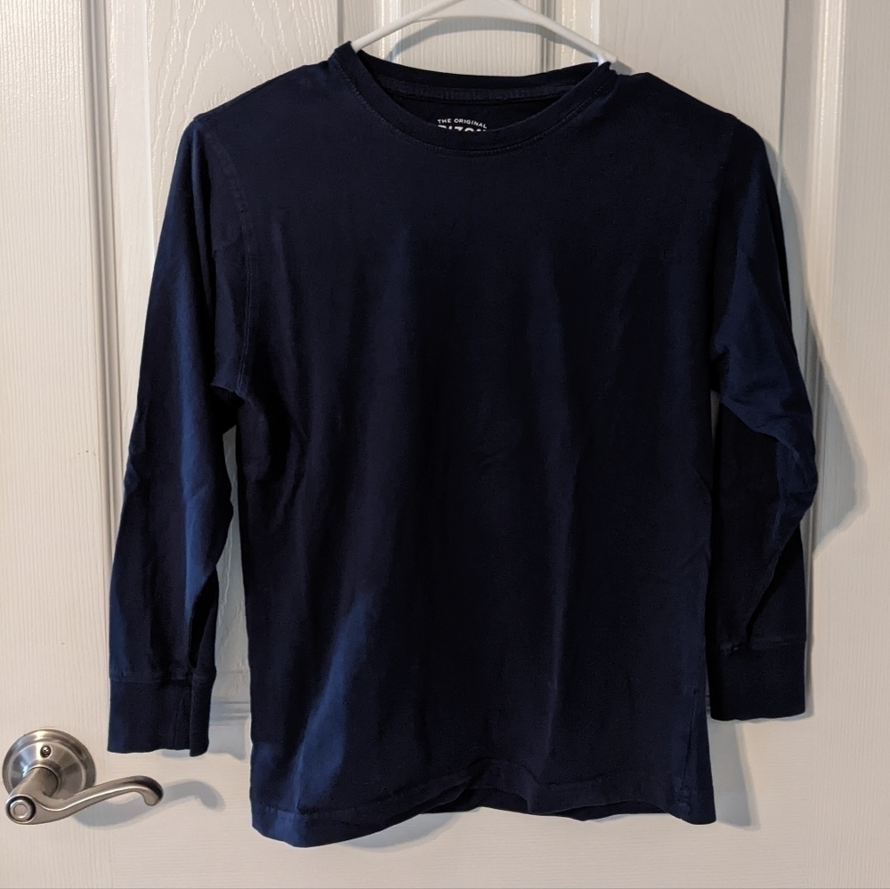FREE w/Purchase Boy's Arizona Jean Co. Classic Navy Blue Long Sleeve Top Size M